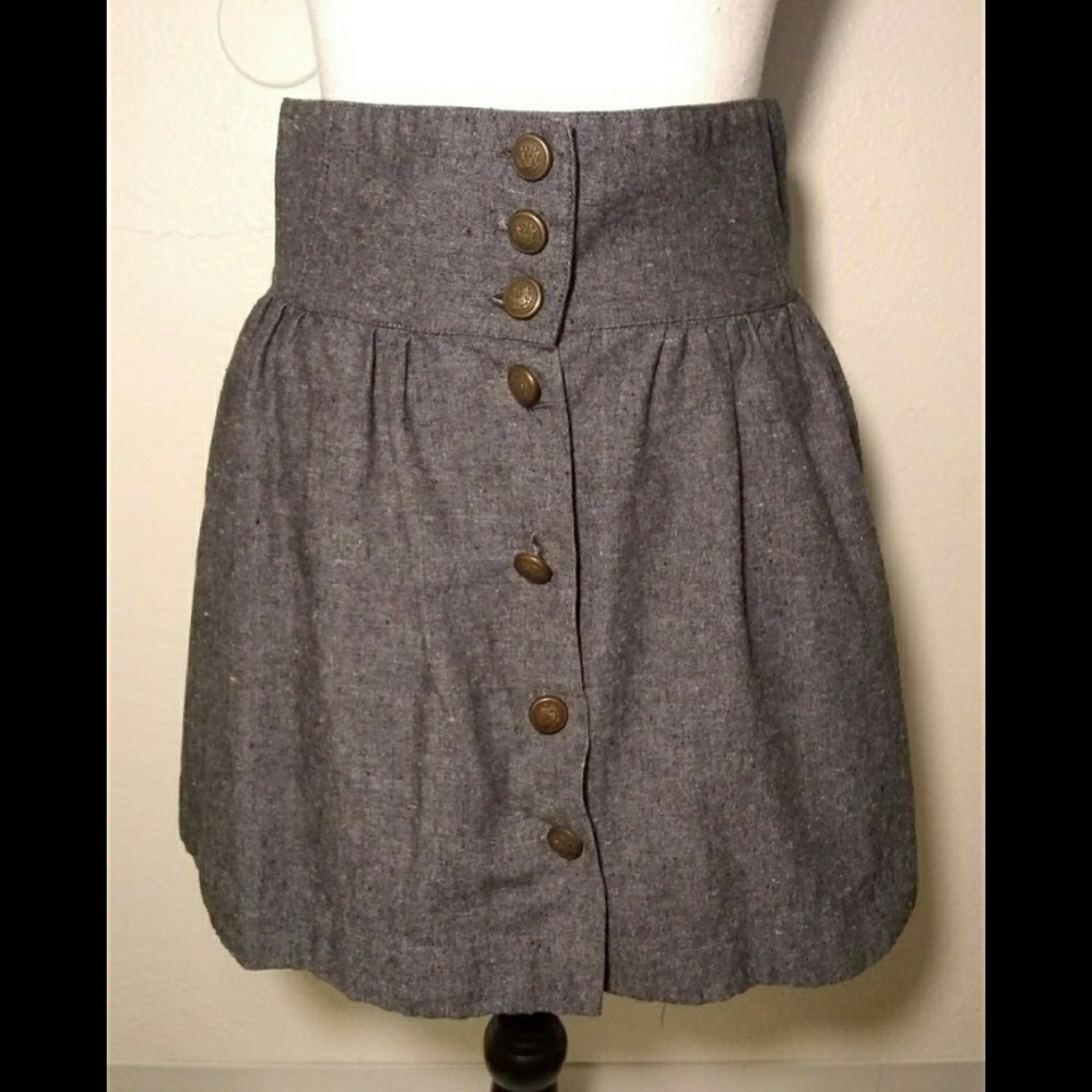 Button Down Skirt
